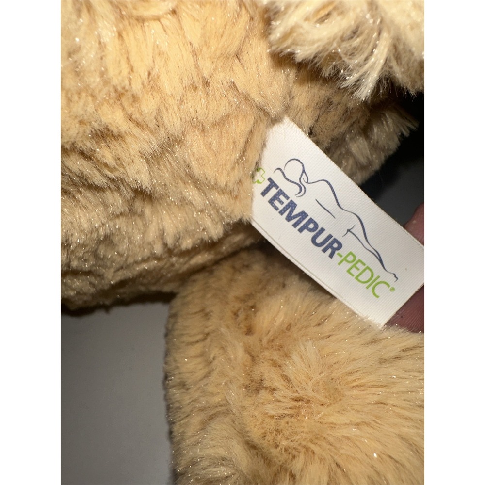 Tempur-Pedic Teddy Bear Memory Foam Plush 16" Mary Meyer Stuffed Animal - Picture 6 of 9